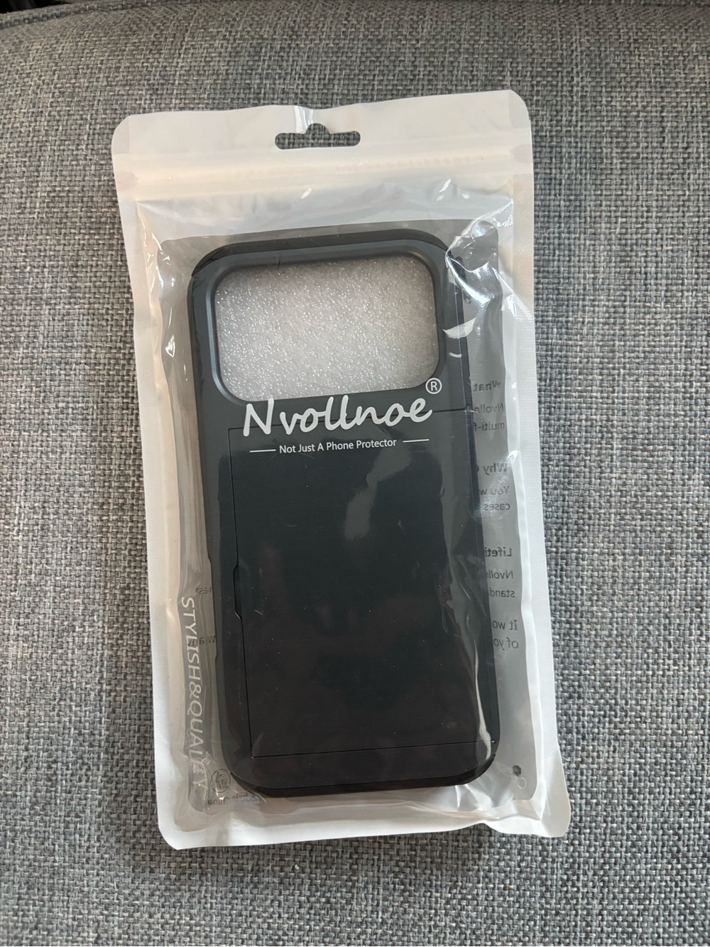 Navy iPhone 17 Pro Wallet Phone Case